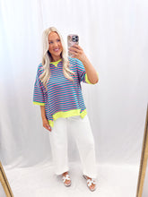 Load image into Gallery viewer, Striped In Color Top MULTICOLOR
