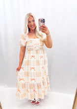 Load image into Gallery viewer, Blooming Bow Dress ORANGE
