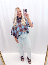 Load image into Gallery viewer, Blueberry Mocha Sweater Top
