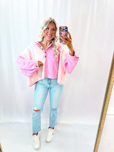 Load image into Gallery viewer, Falling For Floral Hooded Top
