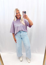 Load image into Gallery viewer, Pastel Tides Top PINK/BLUE💖 3 smalls &amp; 1 large left
