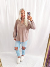 Load image into Gallery viewer, Faded Mocha Pullover💖 1 small left
