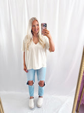 Load image into Gallery viewer, Layer Me Later Tee CREAM
