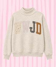 Load image into Gallery viewer, WWJD Brown Multi Mockneck💖 1 L/XL left!
