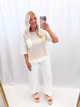Load image into Gallery viewer, Blushing Bloom Top NEUTRAL💖 2 mediums left
