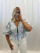 Load image into Gallery viewer, Ocean Blossom Blouse💖 1 small &amp; 1 medium left
