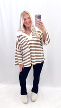 Load image into Gallery viewer, Striped On You Pullover
