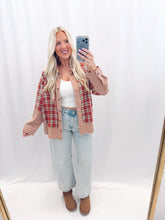 Load image into Gallery viewer, Southern Skies Flannel Red
