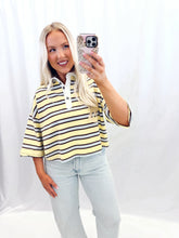 Load image into Gallery viewer, Butterscotch Stripe Top
