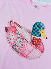 Load image into Gallery viewer, Patchwork Mallard Duck Graphic Tee
