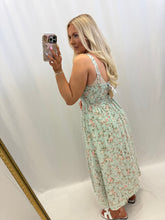 Load image into Gallery viewer, Lacey Rosette Dress SAGE

