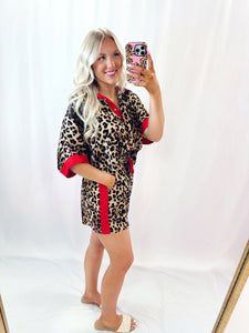 Cheetah Chic SET (top + shorts)💖 1 large left