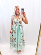 Load image into Gallery viewer, Bloom Lagoon Dress TEAL
