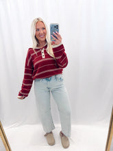Load image into Gallery viewer, Southern Comfort Sweater Red
