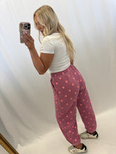 Load image into Gallery viewer, Mauve Dot Joggers
