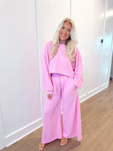 Load image into Gallery viewer, Cozy Colorful SET (pullover + pants) BLUSH
