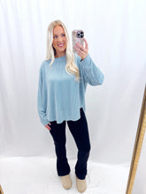 Load image into Gallery viewer, Sweet &amp; Simple Top BLUE
