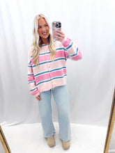 Load image into Gallery viewer, Pink Crush Sweater
