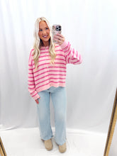 Load image into Gallery viewer, Pink About You Sweater
