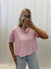 Load image into Gallery viewer, Sunwashed Pastels Top PINK
