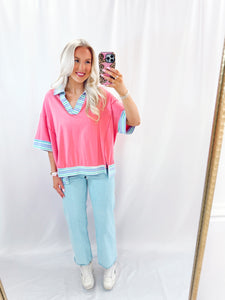 Feeling Casual Oversized Top