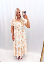 Load image into Gallery viewer, Blooming Bow Dress ORANGE
