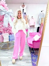 Load image into Gallery viewer, Oversee It Sweatpants PINK RESTOCK!
