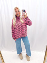 Load image into Gallery viewer, Chocolate Strawberry Long Sleeve Top

