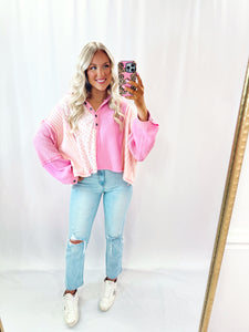 Falling For Floral Hooded Top