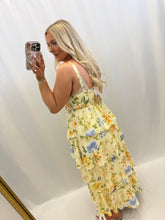 Load image into Gallery viewer, Twirl In Bloom Dress YELLOW
