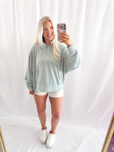Load image into Gallery viewer, Slouchy Season Hoodie SAGE
