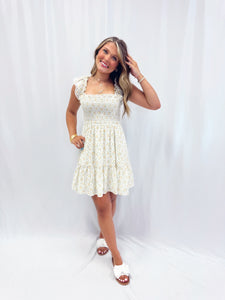 Kept Love Letters Dress YELLOW