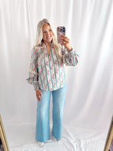 Load image into Gallery viewer, Falling Bows &amp; Petals Blouse

