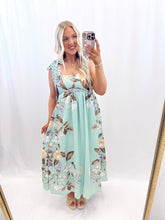 Load image into Gallery viewer, Bloom Lagoon Dress TEAL
