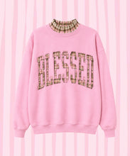 Load image into Gallery viewer, Blessed Plaid Pullover
