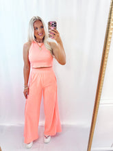 Load image into Gallery viewer, The Everyday Set NEON CORAL (top + pants)💖 RESTOCK!
