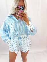 Load image into Gallery viewer, Floral Whimsey SET (top + shorts)
