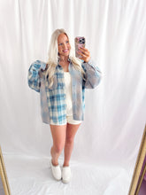 Load image into Gallery viewer, Faded Firelight Flannel💖 1 medium &amp; 1 large left
