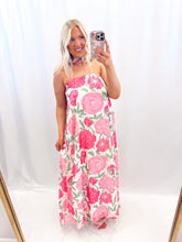 Load image into Gallery viewer, Charleston Bloom Dress PINK💖 1 large left
