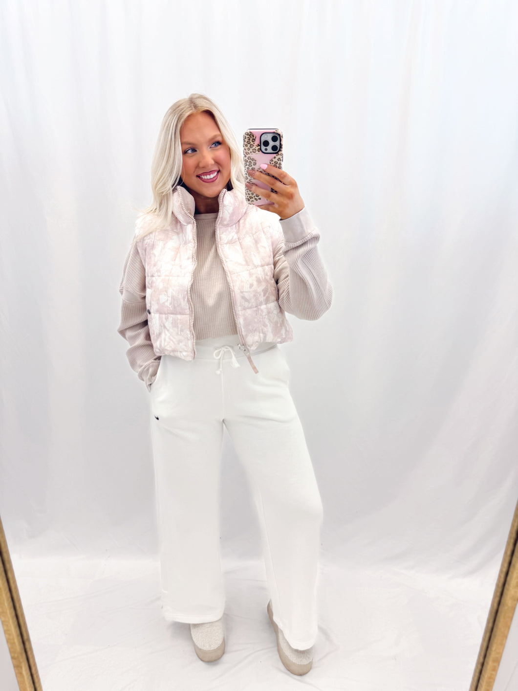 Camo Babe Reversible Puffer - TAN CAMO💖 small & medium left