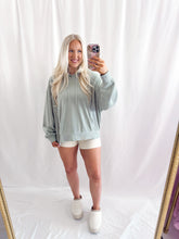Load image into Gallery viewer, Slouchy Season Hoodie SAGE
