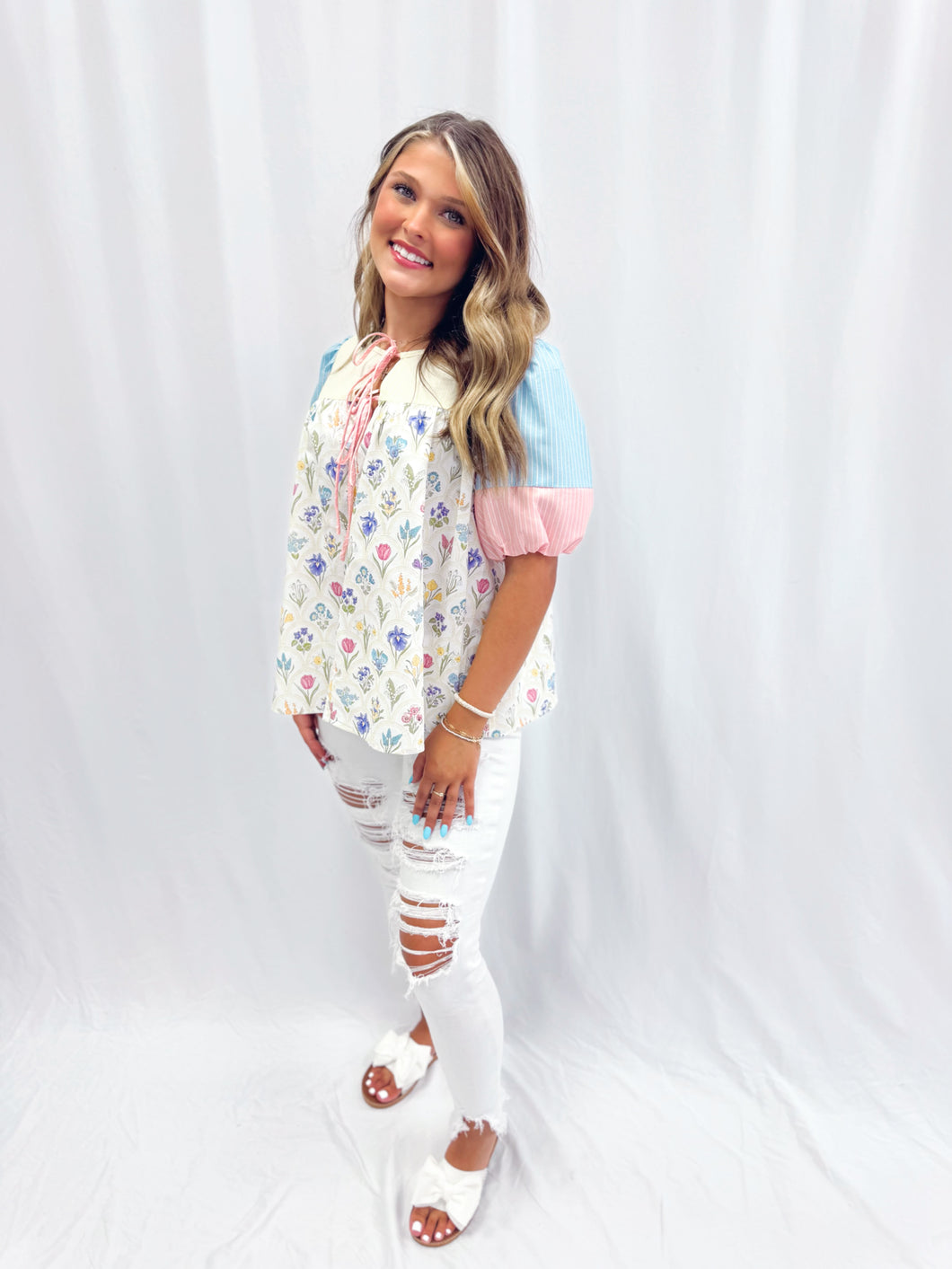 Heaven Sent Top💖 1 small, 1 medium, & 1 large left
