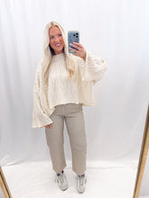 Load image into Gallery viewer, Hometown Honey Gingham Jeans
