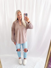 Load image into Gallery viewer, Faded Mocha Pullover💖 1 small left

