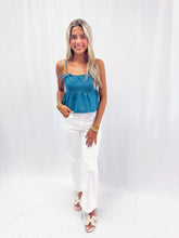 Load image into Gallery viewer, Denim Dreams Top BLUE💖 1 small &amp; 1 large left
