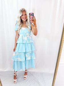 Enchanted Moments Applique Dress