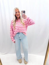 Load image into Gallery viewer, Pink About You Sweater
