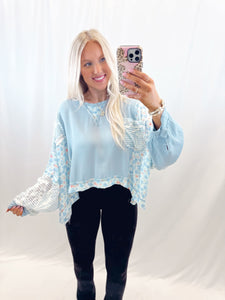 Laced In Petals Top