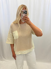 Load image into Gallery viewer, Blushing Bloom Top NEUTRAL💖 2 mediums left
