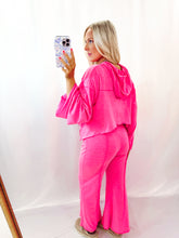 Load image into Gallery viewer, Neon Chic Bucketlist SET (flare pants + hooded pullover)
